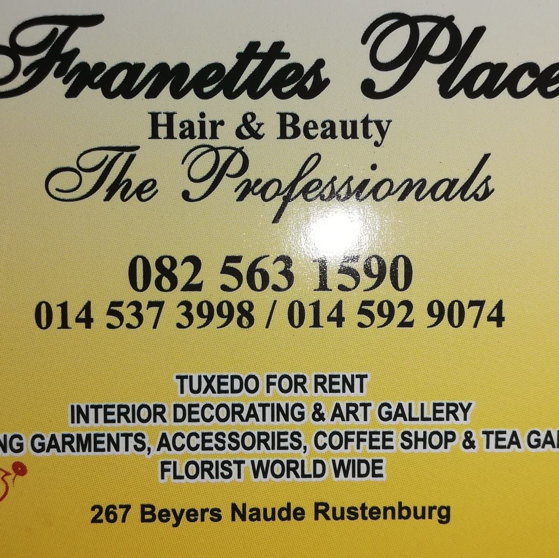 Franettes Hair Salon Rustenburg