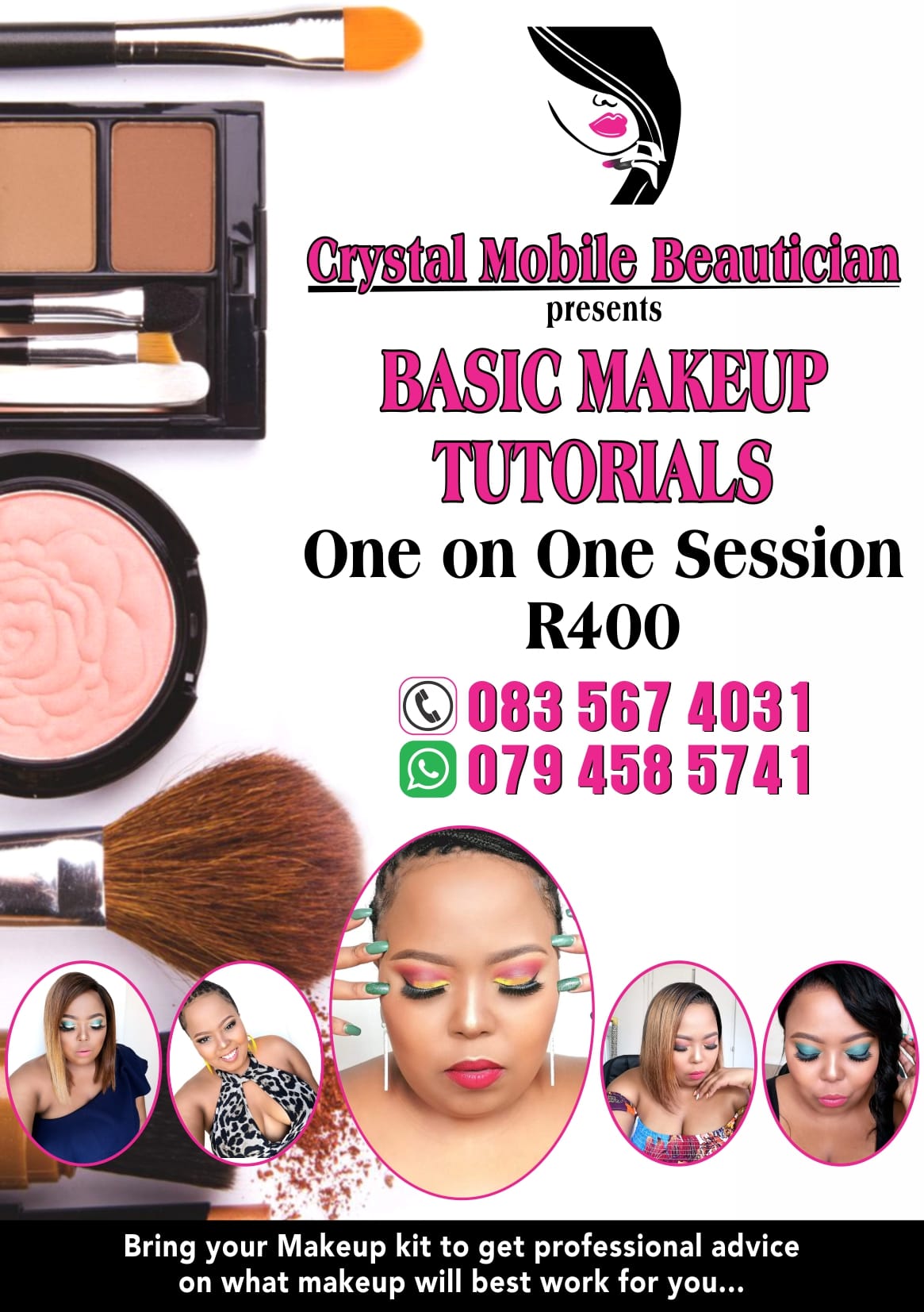 Crystal Mobile Beautician Bloemfontien