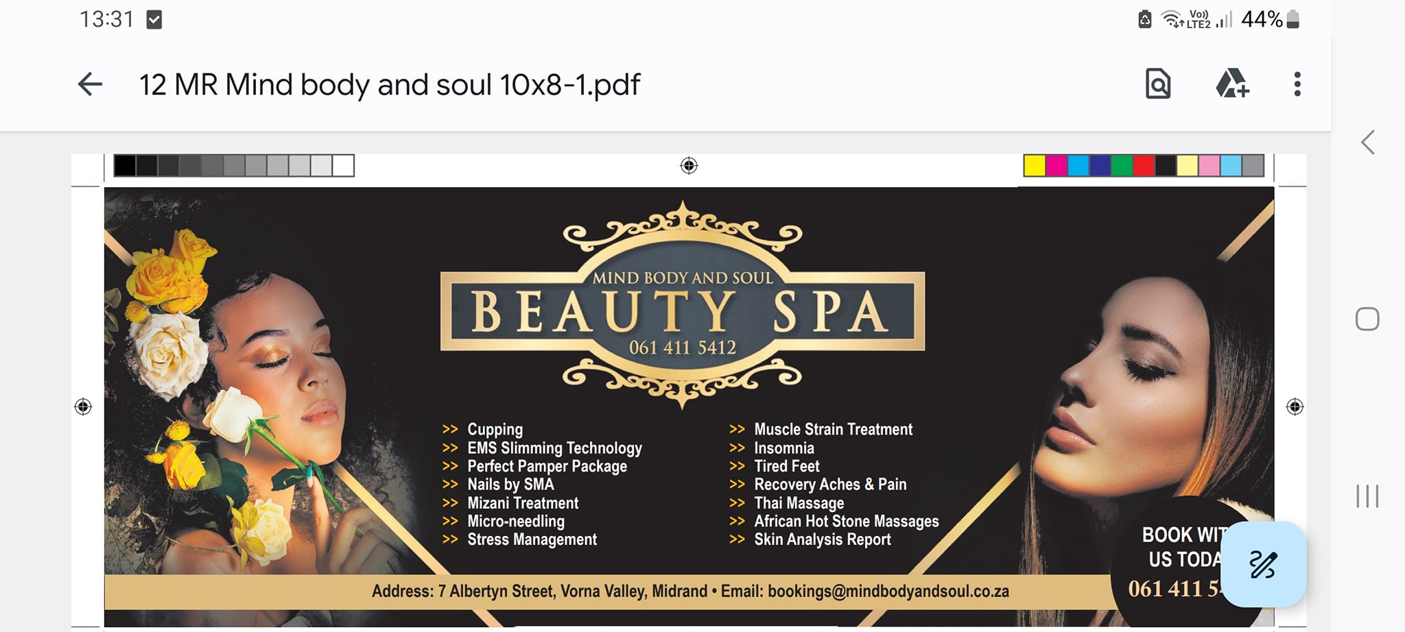 Beauty Spa Mind Body and Soul 
