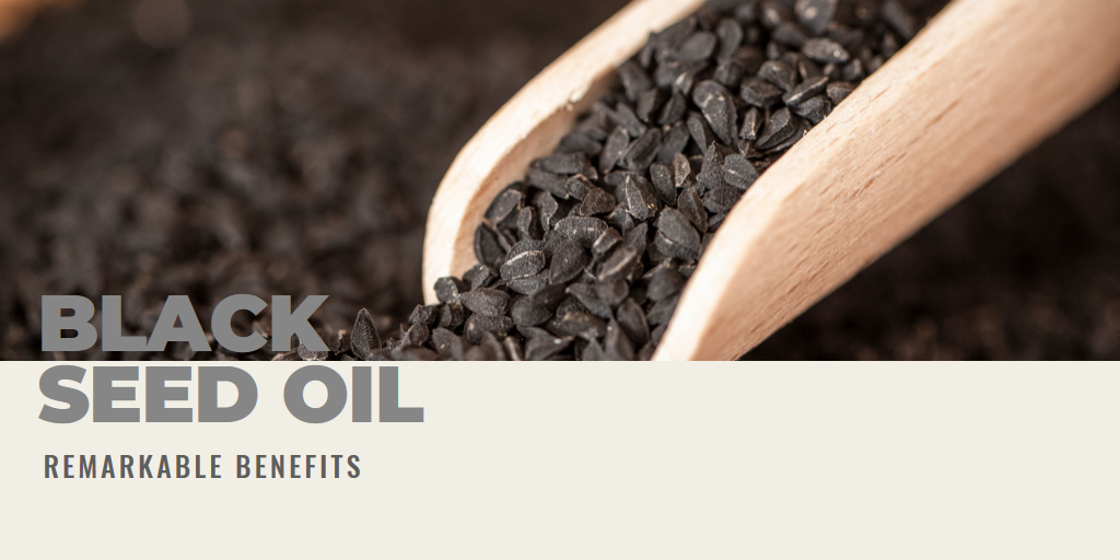 Create a poster of black seed oil for my blog post
