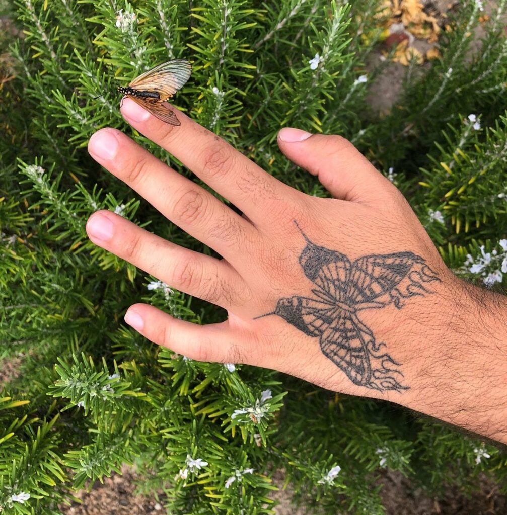 Hand Poked Tattoos