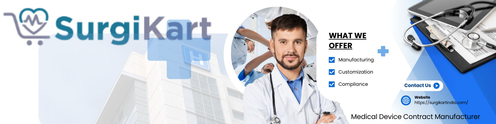 Medical Device Contract Manufacturing – SurgiKart India