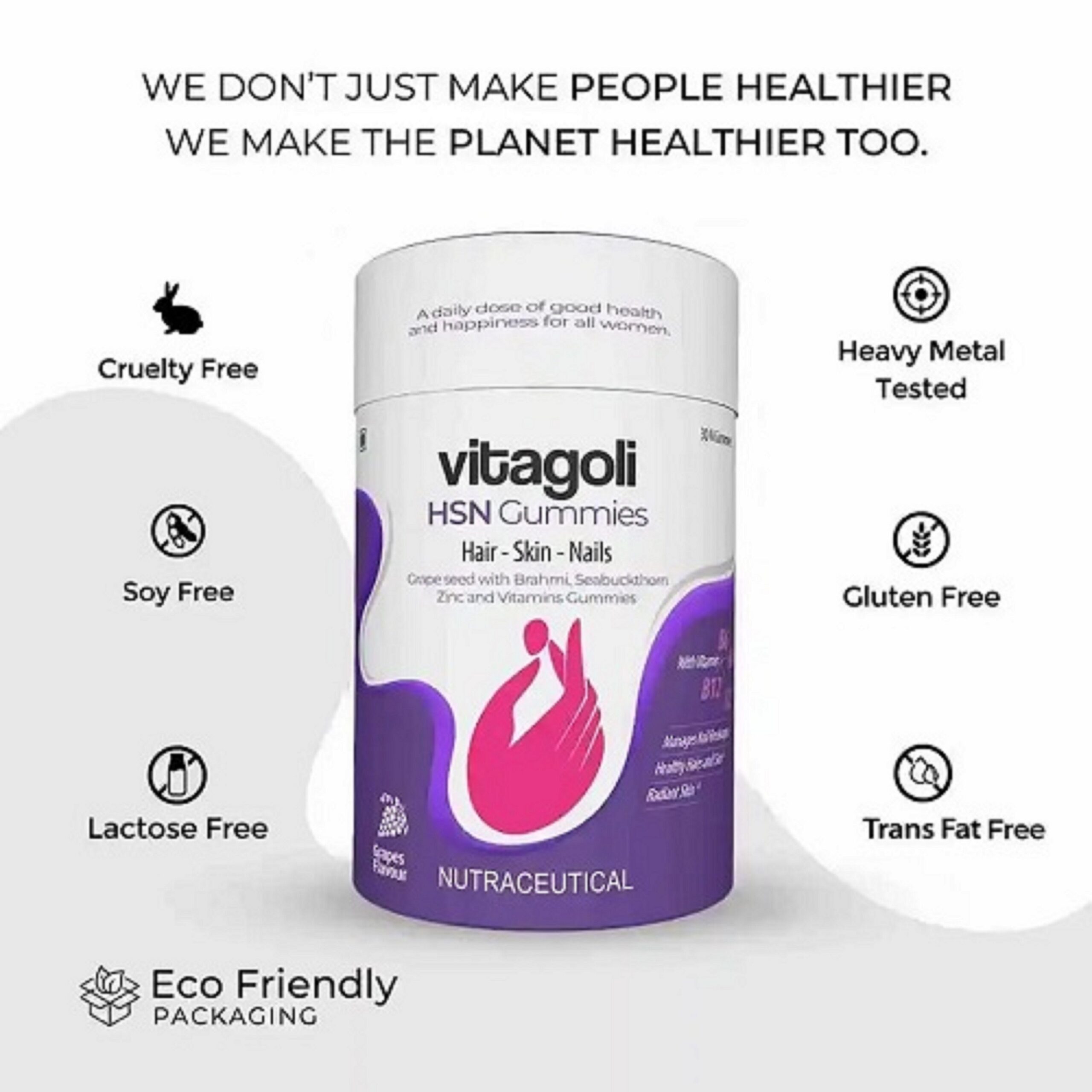 From Dull to Dazzling: Hair Skin and Nails Vitamins Gummies