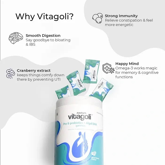Vitagoli the Best Prebiotic Gummies for Women