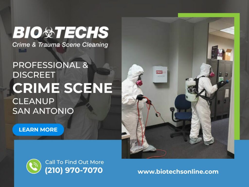 BioTechs Crime & Trauma Scene Cleaning