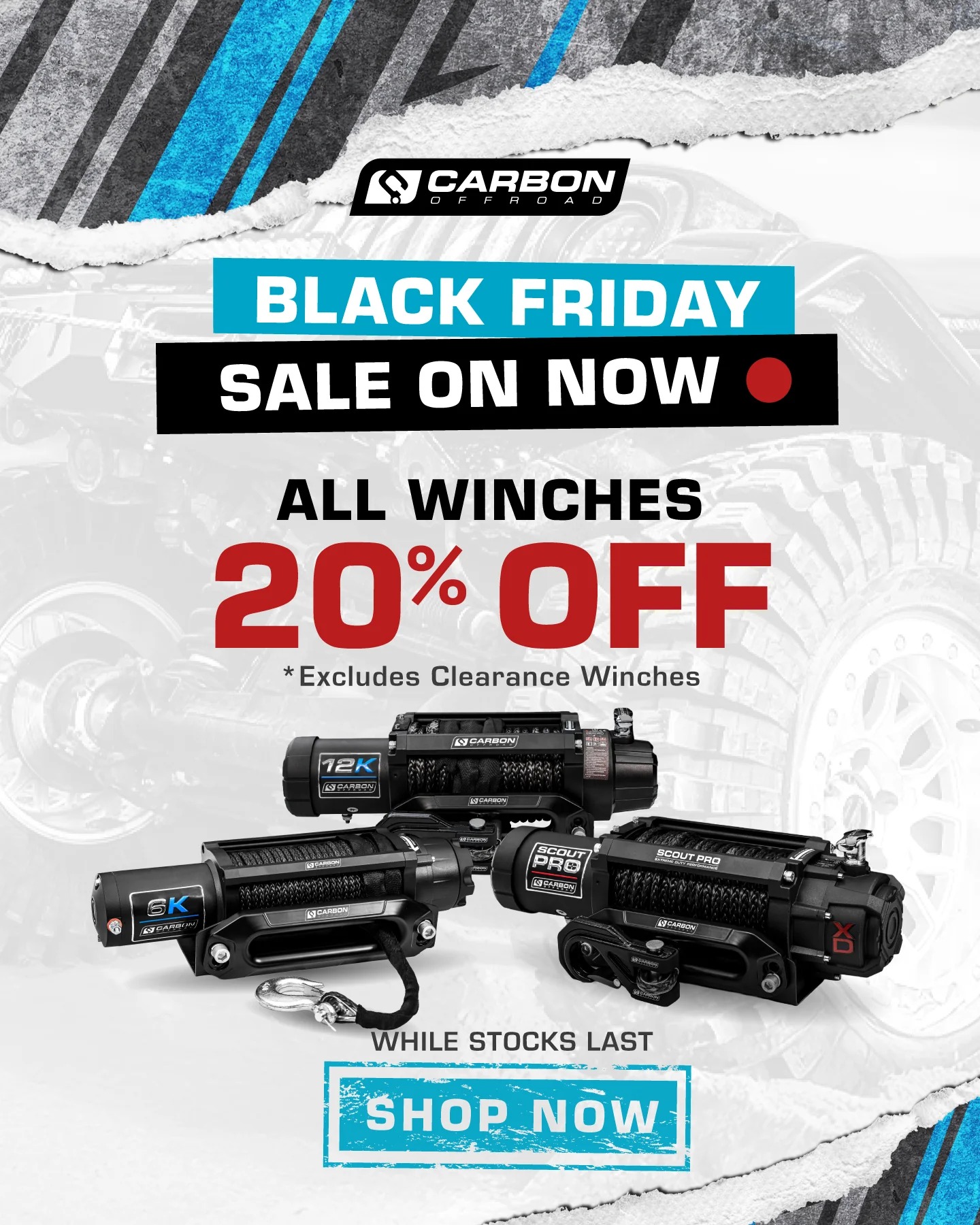 Carbon Offroad USA | Buy Carbon Soft Shackle for 4WD